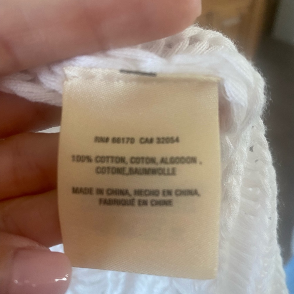 NWT Moth by Anthropologie dolman sleeve knitted cardigan, white Size XS - Picture 7 of 13